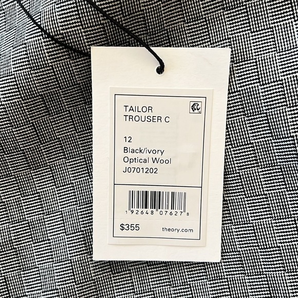 Theory Wool Trousers - Picture 5 of 16